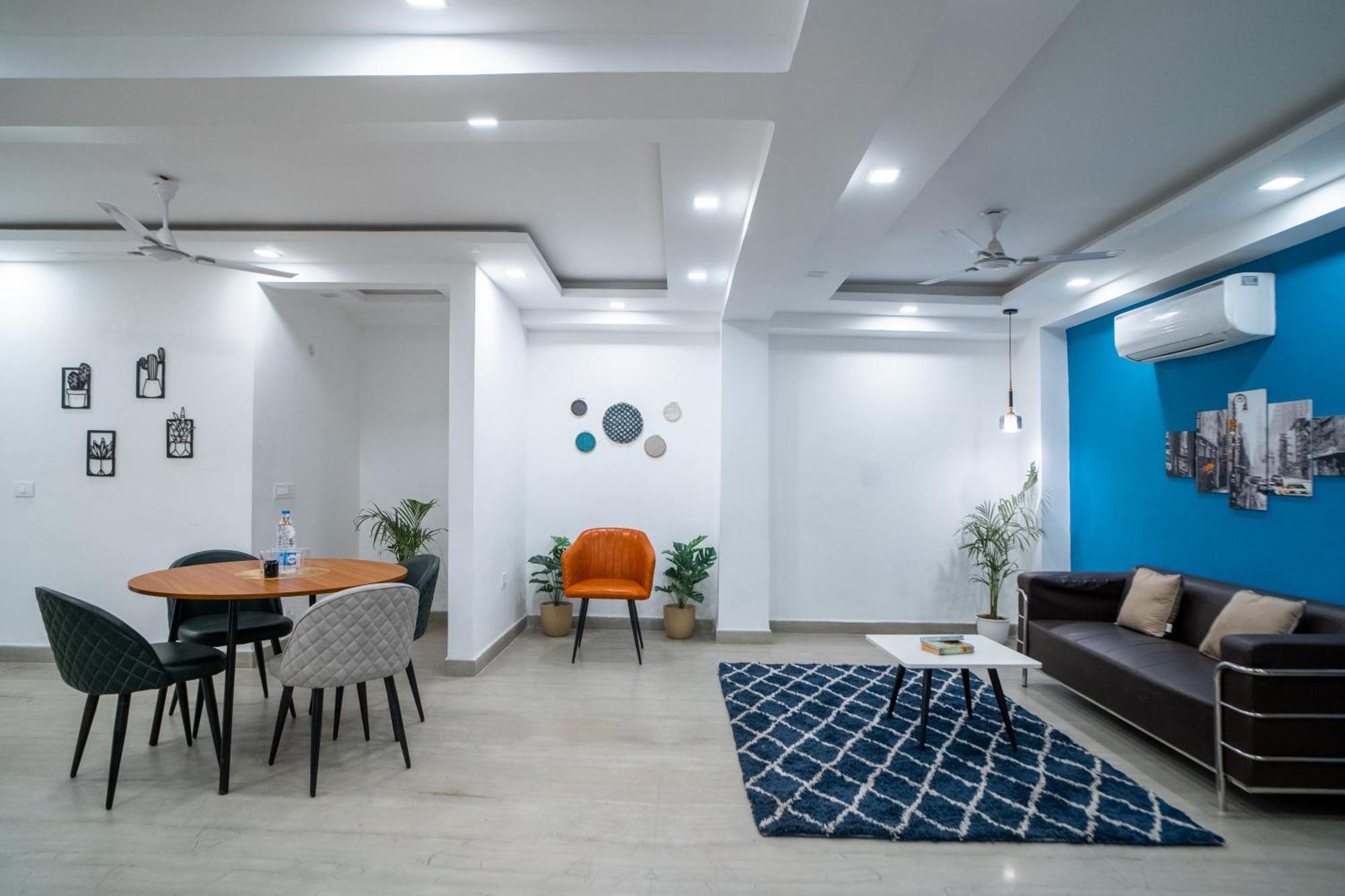 Flxho Uno - Serviced Apartment & Rooms - Golf Course Road Gurgaon Exterior foto